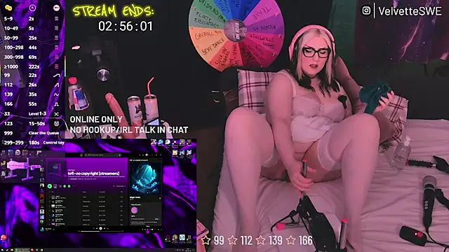 Snapshot of VelvetteSWE chatting on 06-26-26, 06:01 VelvetteSWE online show from 06-26-26, 06:01
