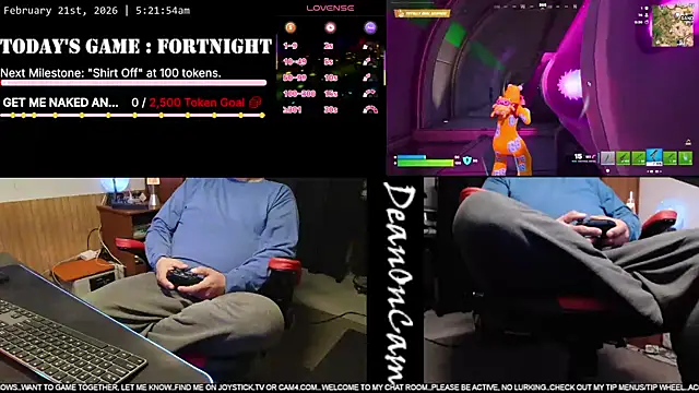 DeanonCam online show from 02-21-26, 11:22