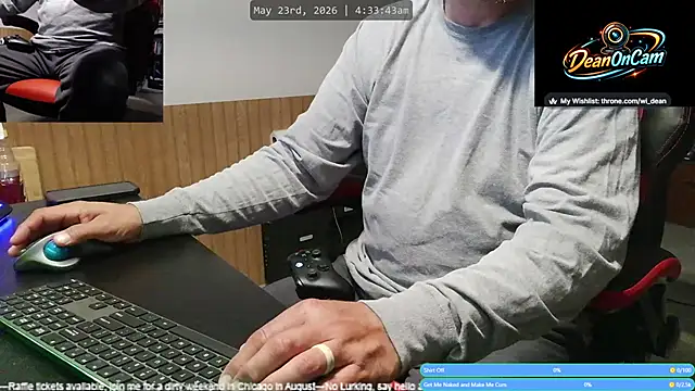 Snapshot of DeanonCam chatting on 05-23-26, 09:35 DeanonCam online show from 05-23-26, 09:35