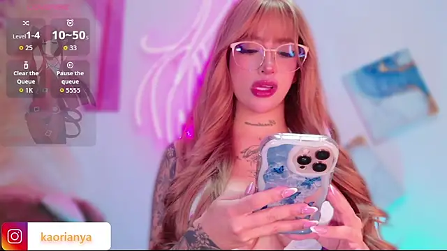 Snapshot of kaorianya chatting on 02-24-26, 07:56 kaorianya online show from 02-24-26, 07:56
