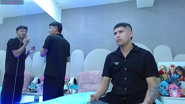 Snapshot of party_duo_playboy chatting on 03-26-26, 03:01 party duo playboy online show from 03-26-26, 03:01