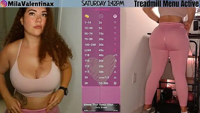 Snapshot of MilaValentina chatting on 05-30-26, 05:43 MilaValentina online show from 05-30-26, 05:43