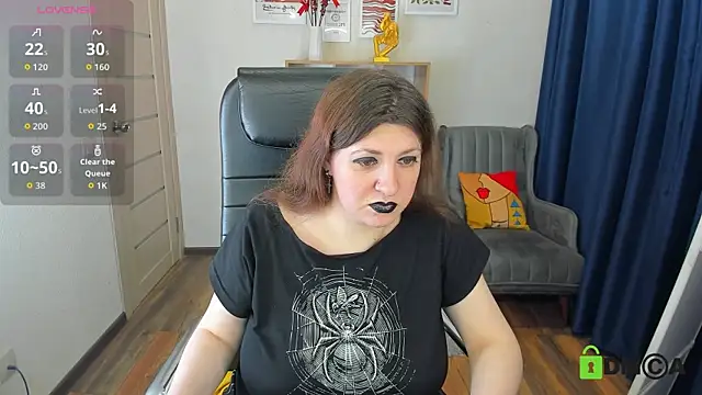 Snapshot of Black_Black_Rose chatting on 06-12-26, 08:19 Black Black Rose online show from 06-12-26, 08:19