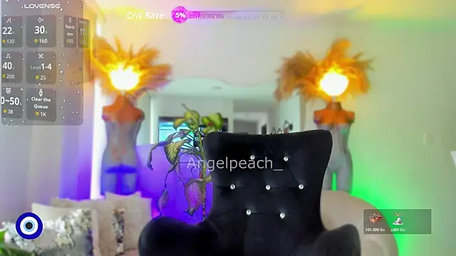Angel Peach online show from 12-22-25, 02:03