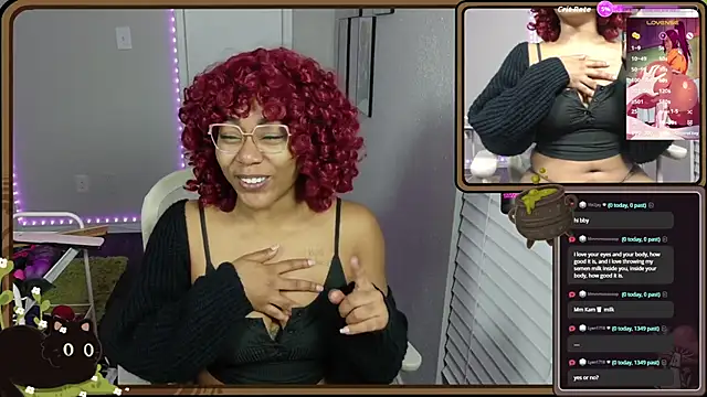 Snapshot of Cheybaaee chatting on 11-12-25, 02:45 Cheybaaee online show from 11-12-25, 02:45