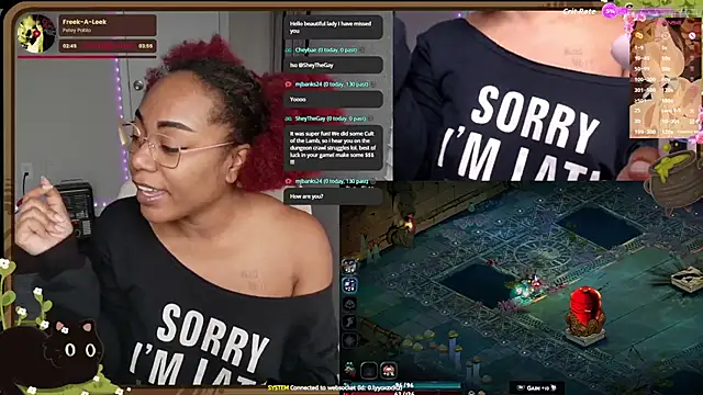 Snapshot of Cheybaaee chatting on 12-03-25, 08:18 Cheybaaee online show from 12-03-25, 08:18