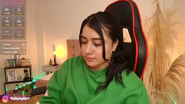 Snapshot of KallyMyller1 chatting on 01-15-25, 10:24 KallyMyller1 online show from 01-15-25, 10:24