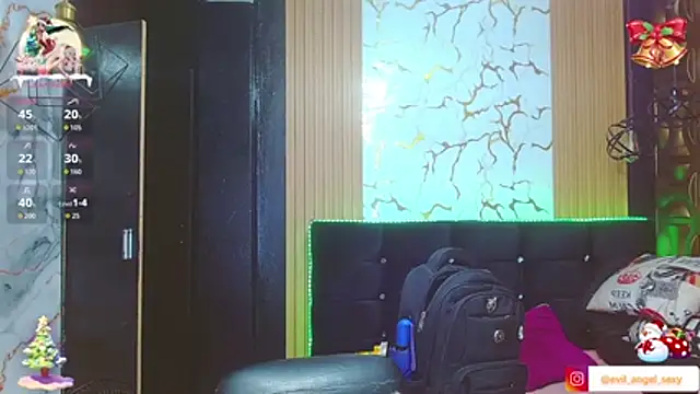 angel sexyevil online show from 12-19-25, 12:12