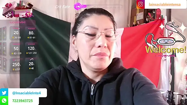 LaInsaciableIntensa online show from 03-16-25, 01:49