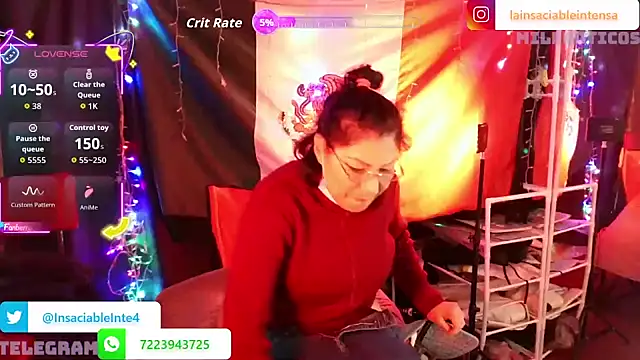 LaInsaciableIntensa online show from 11-30-25, 11:09