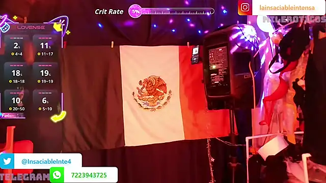 LaInsaciableIntensa online show from 05-24-26, 01:32