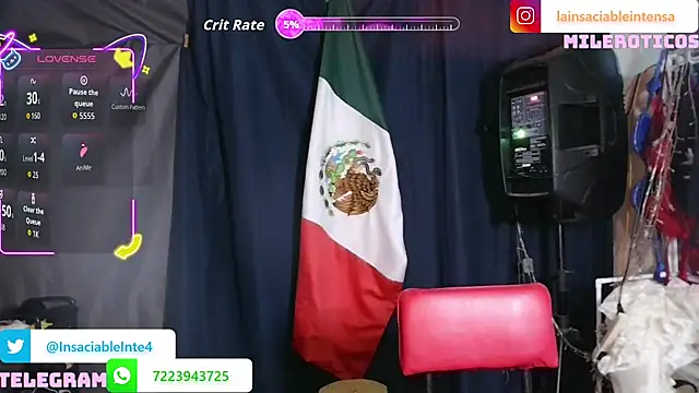 LaInsaciableIntensa online show from 07-18-26, 02:05