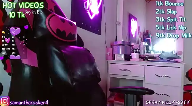 samantharocker5 online show from 01-20-25, 07:57