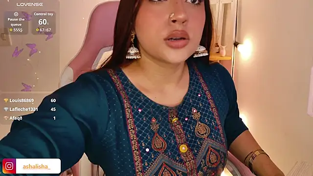 ashalisha online show from 04-07-26, 03:56