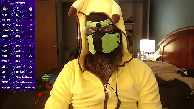 kinkywolf429 online show from 10-31-25, 06:09