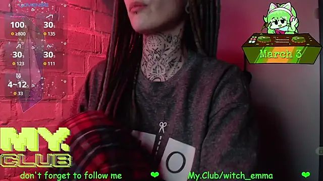 Witch Emma online show from 03-03-26, 08:59