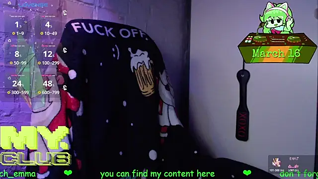 Witch Emma online show from 03-16-26, 08:18