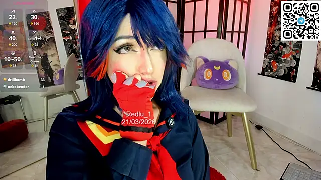 Redlu 1 online show from 03-22-26, 01:42