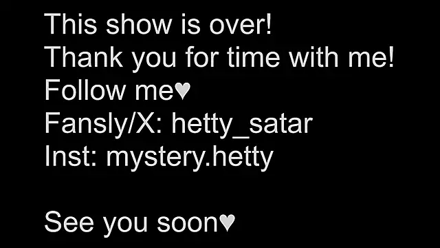 Hetty satar online show from 02-28-25, 02:42