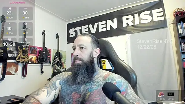 StevenRiseNYC online show from 12-22-25, 01:52